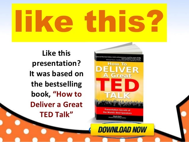 talk like ted ebook free download