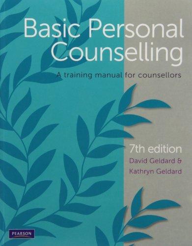 basic personal counselling geldard ebook