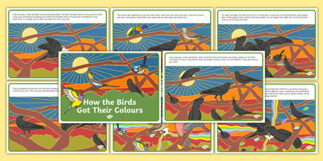 how the birds got their colours ebook