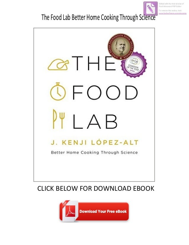 on food and cooking epub